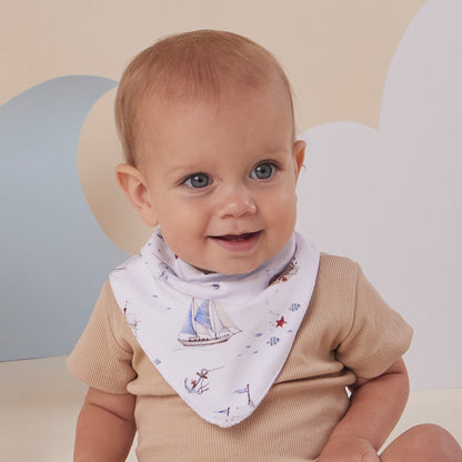 Set Sail Dribble Bib