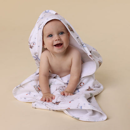 Set Sail Hooded Towel