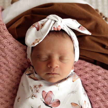 Snuggle Hunny Butterfly Organic Topknot