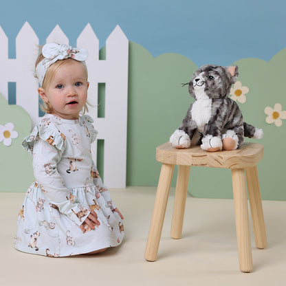 Snuggle Hunny Kittens Long Sleeve Organic Dress