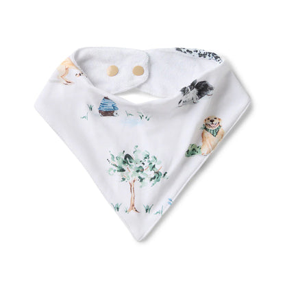 Snuggle Hunny - Dog Park Organic Dribble Bib