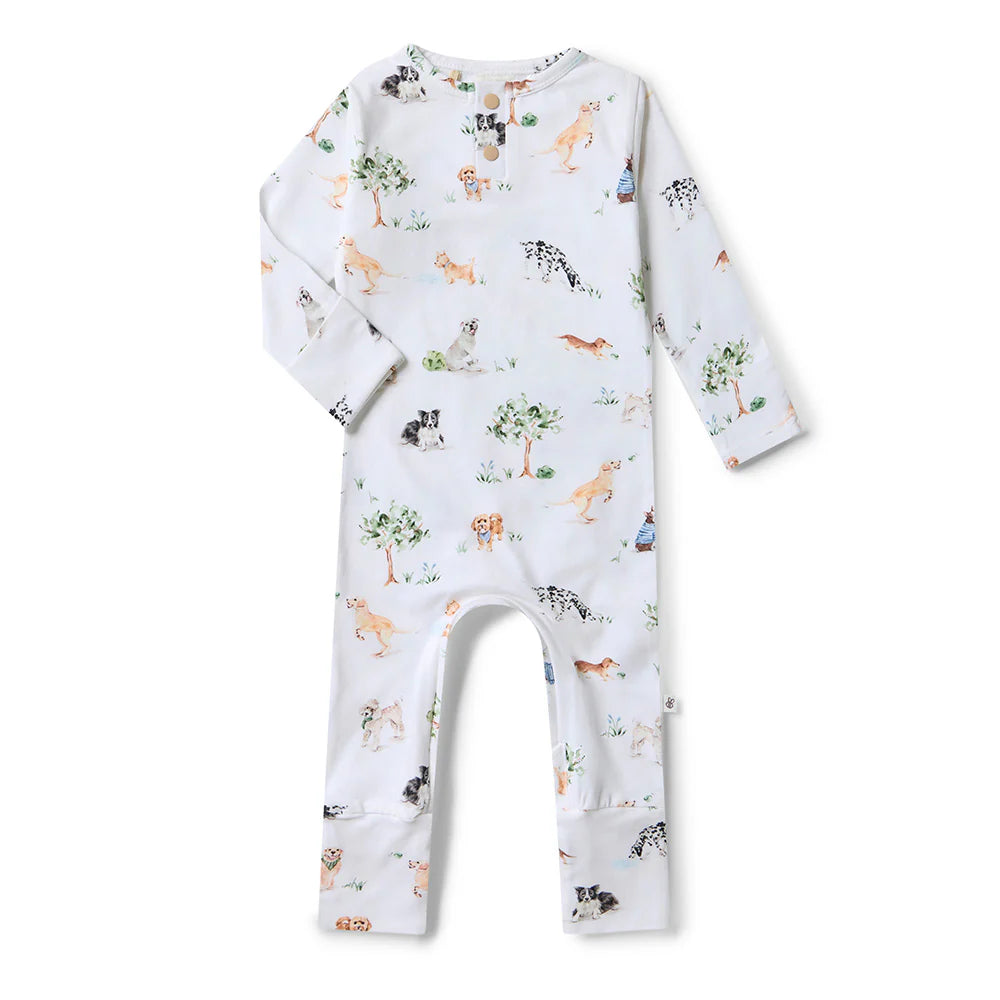 Snuggle Hunny - Dog Park Organic Growsuit