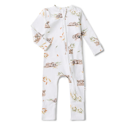 Snuggle Hunny - Koala Organic Snugglesuit Convertible Romper