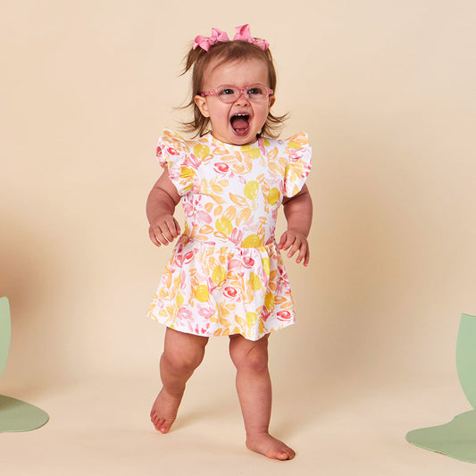 Snuggle Hunny - Sofia Short Sleeve Organic Dress