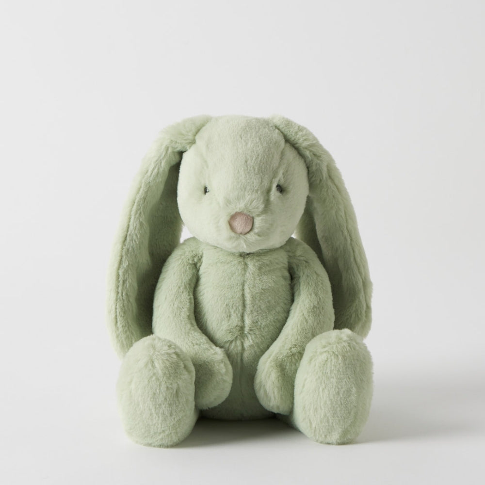 Jiggle & Giggle Soft Toy Bunny Pastel Mint Medium