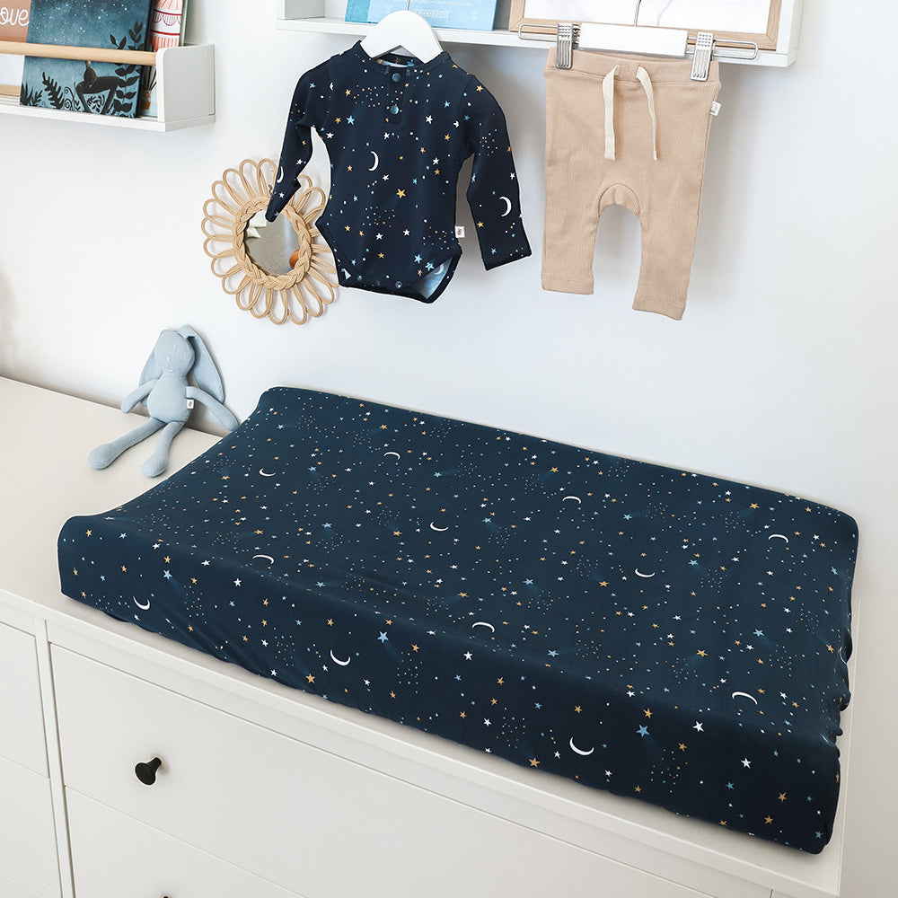 Starry Night Bassinet Sheet
