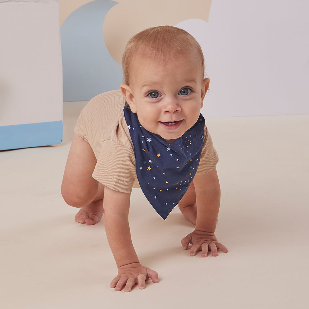 Starry Night Dribble Bib