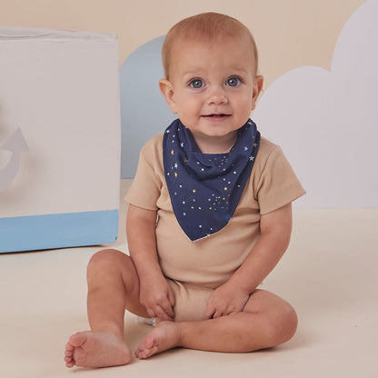 Starry Night Dribble Bib