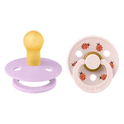 BIBS - Studio Dummies - Urban Garden Ladybug Violet Sky Mix