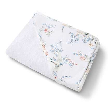 Snuggle Hunny Sweet Swallows Organic Hooded Baby Towel