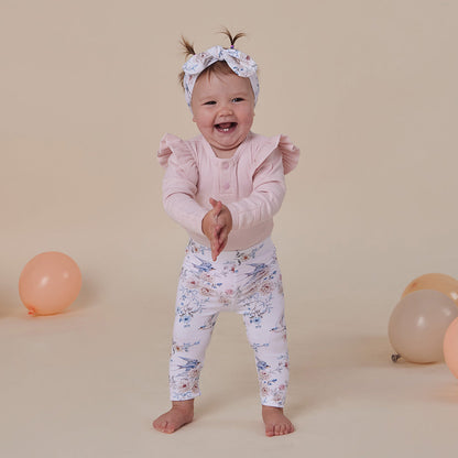 Snuggle Hunny Sweet Swallows Organic Leggings