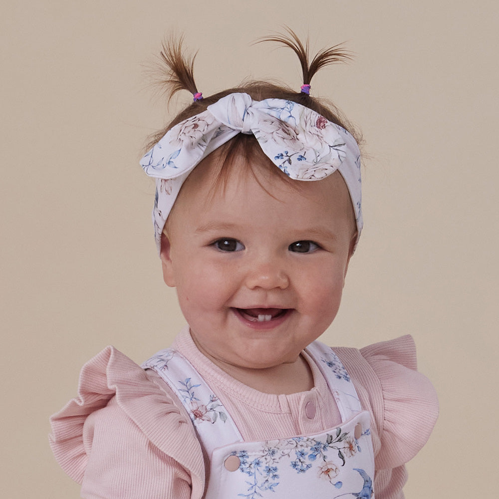 Snuggle Hunny Sweet Swallows Organic Topknot