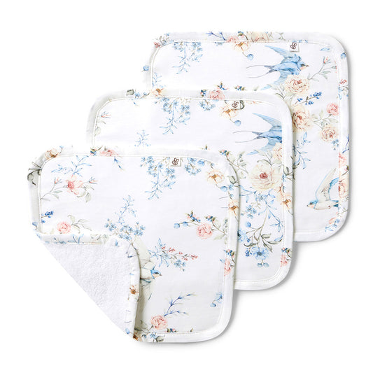 Sweet Swallows Wash Cloths