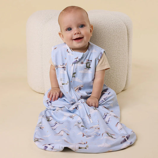 Snuggle Hunny - Taking Flight Organic Sleeping Bag 1.0 TOG