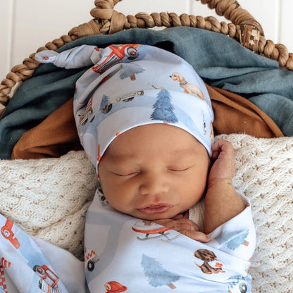 Snuggle Hunny - To The Rescue Organic Knotted Beanie