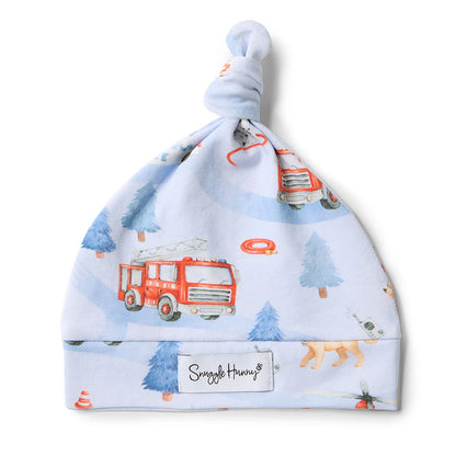 Snuggle Hunny - To The Rescue Organic Knotted Beanie