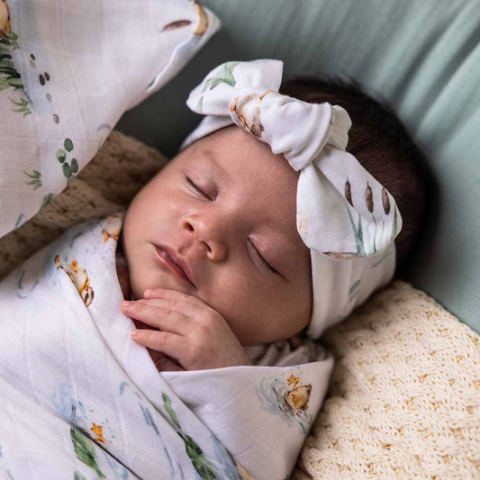 Snuggle Hunny - Duck Pond Organic Topknot