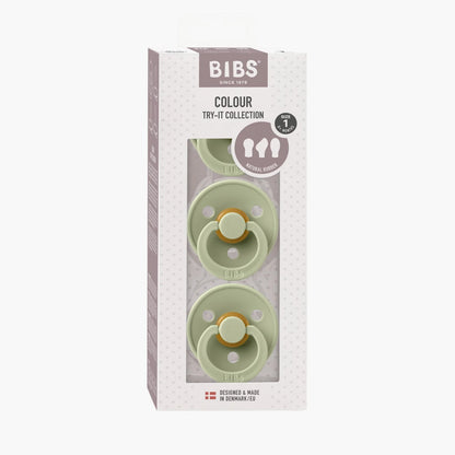 BIBS - Try-it 3pk Dummies - Sage