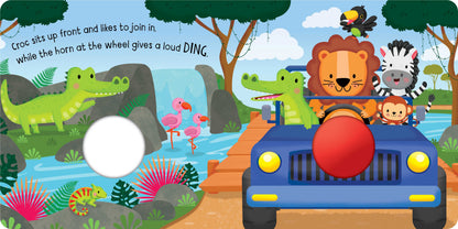 Beep Beep Safari squeaker detail