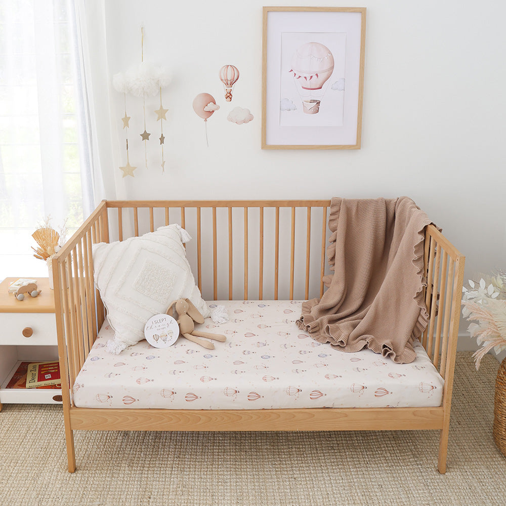 Up & Away Cot Sheet