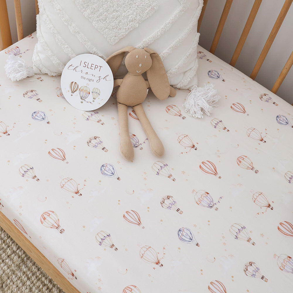 Up & Away Cot Sheet