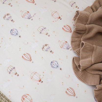 Up & Away Cot Sheet