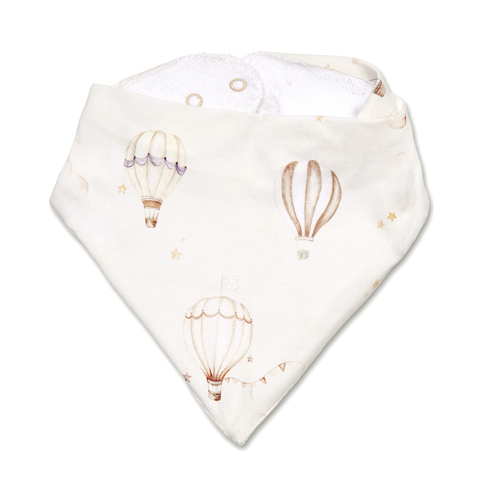 Up & Away Dribble Bib flatlay