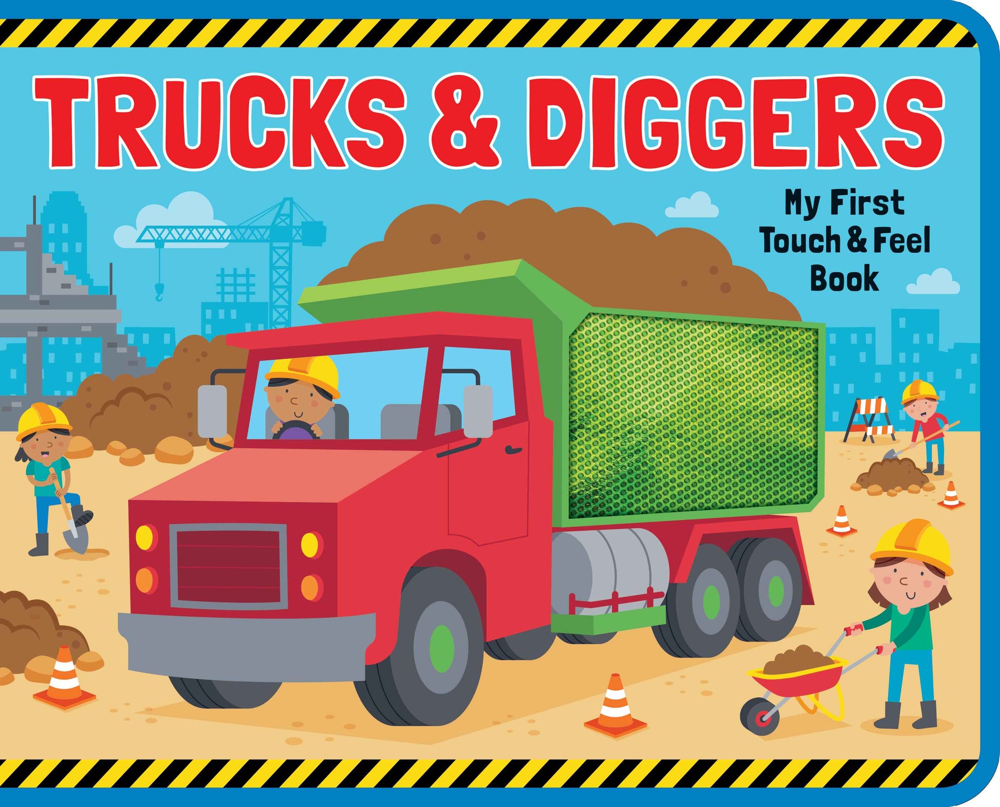 Foam Touch and Feel Trucks and Diggers cover