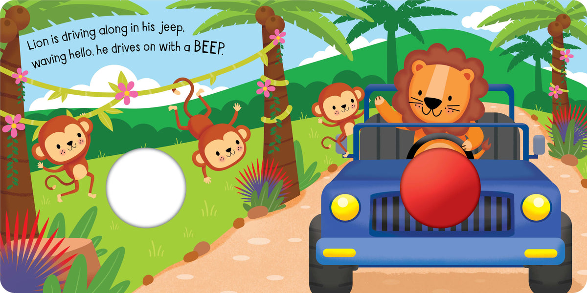 Beep Beep Safari interior spread