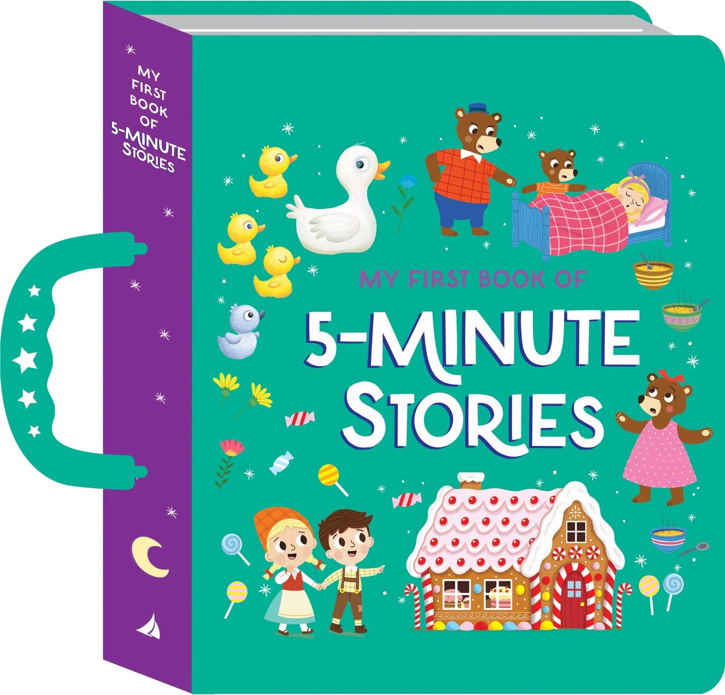 Lake Press - Handle Board Book - My First Book of 5-Minute Stories